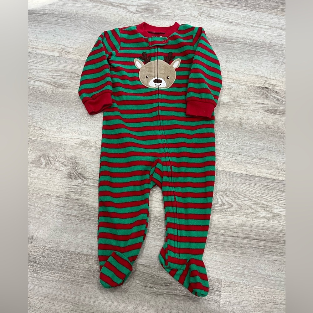 Carter's Footie Fleece Footie Pajamas 9m